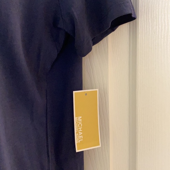 MICHAEL KORS WOMENS MK LOGO T-SHIRT - Picture 4 of 5